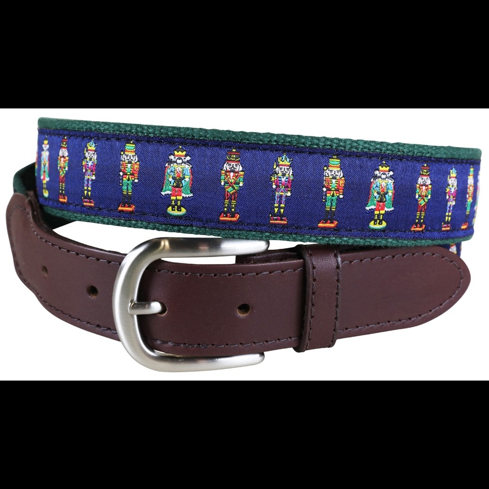 New The Belted Cow Co. Nutcracker Christmas Belt
